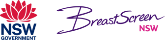 BreastScreen NSW and NSW Government logo